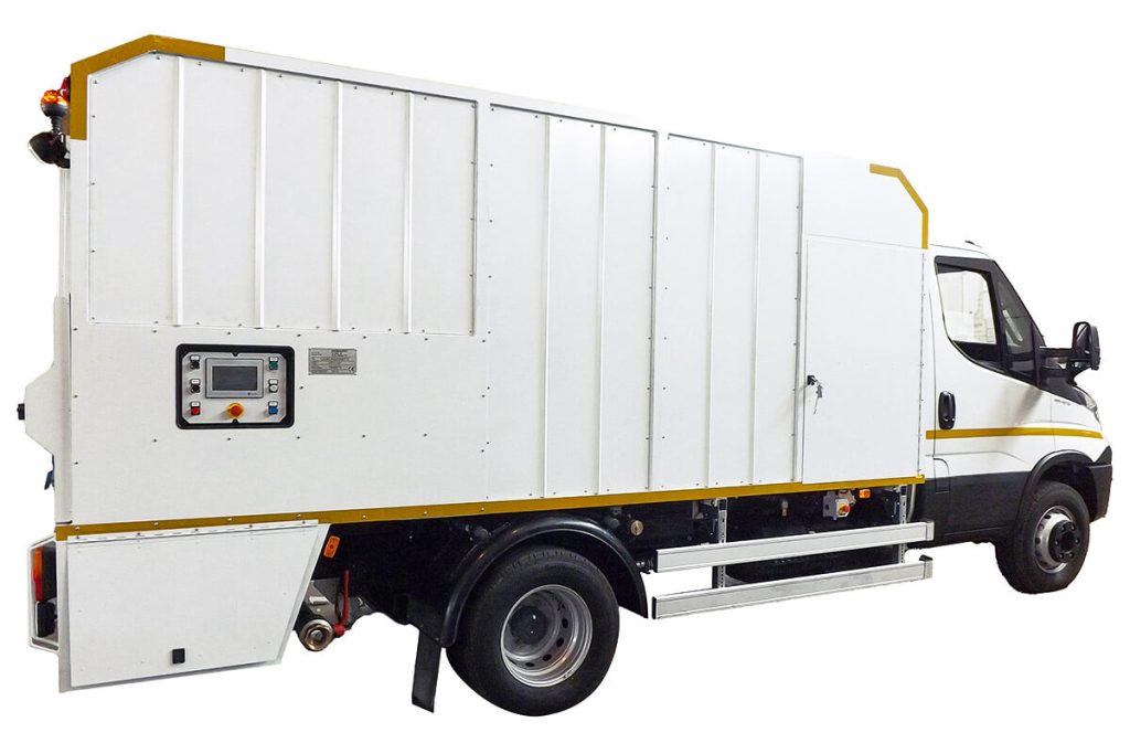 LAVACASSONETTI A CARICO POSTERIORE CON LAVAGGIO SEQUENZIALE INTERNO / ESTERNO AD ACQUA FREDDA​ - AEP